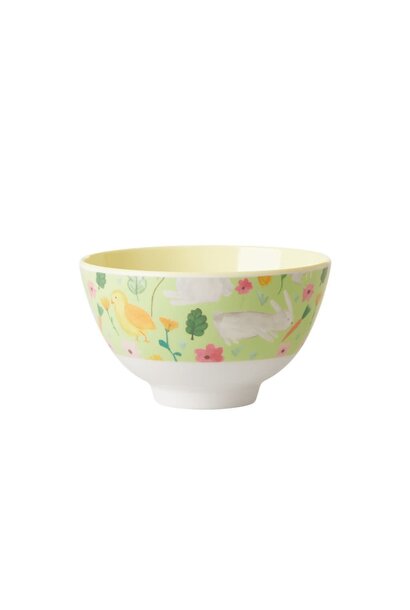 Melamine kom small Easter groen