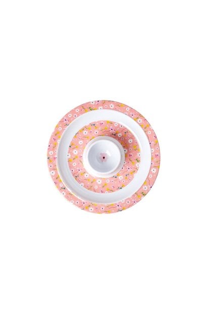 Melamine eierdop Spring Flower roze