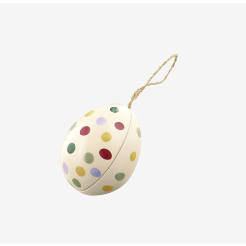 Emma Bridgewater Paas Ei blik Hang mini Polka Dot Emma Bridgewater Paas Ei blik Hang mini Polka Dot