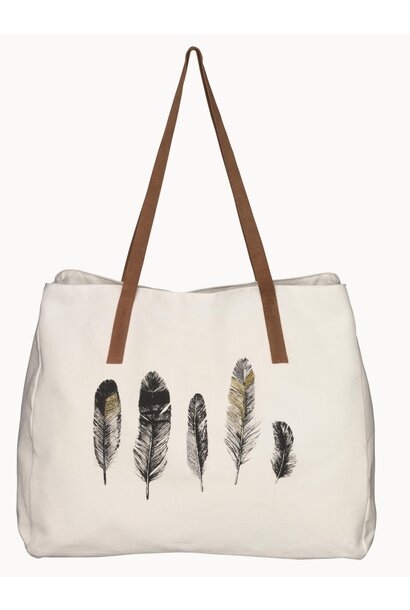 Bag Favorite L Tree/Feathers