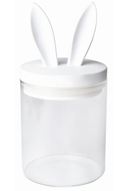 Easter storage jar Bunny Ears H:19,5cm D:6,5cm