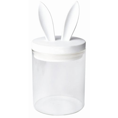 Räder Easter storage jar Bunny Ears H:19,5cm D:6,5cm