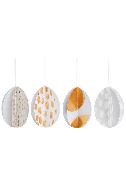 Easter egg paper M set/4