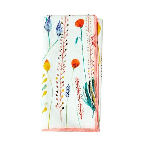 Rice Napkin cotton Summer Flowers set/2 Rice Napkin cotton Summer Flowers set/2