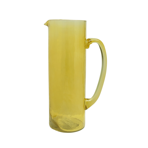 Urban Nature Culture Jug recycled glass yolk yellow