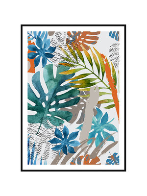 Incado Plakat 50x70 Wandkunst Tropical Vibes