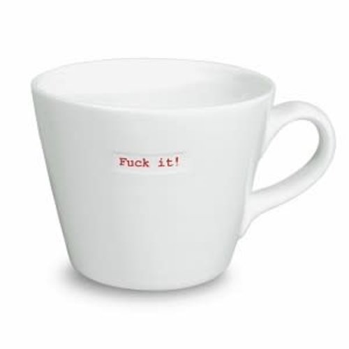 Keith Brymer Jones Bucket mug Fuck it! Keith Brymer Jones Bucket mug Fuck it!