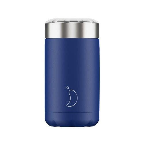 Chilly's Food pot / lunchbox 500ml Matte Blue