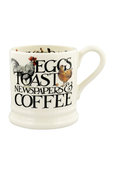 0.5 pt Mug Rise & Shine Eggs & Toast
