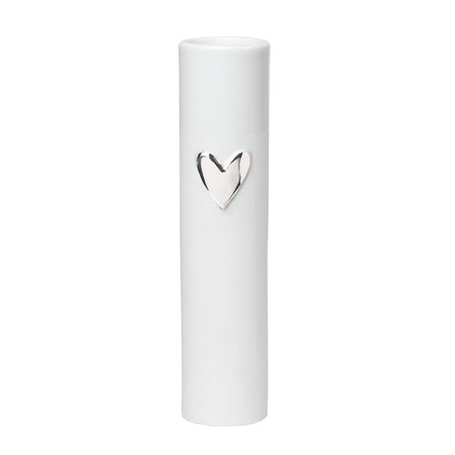 Räder Vase Love Heart silber