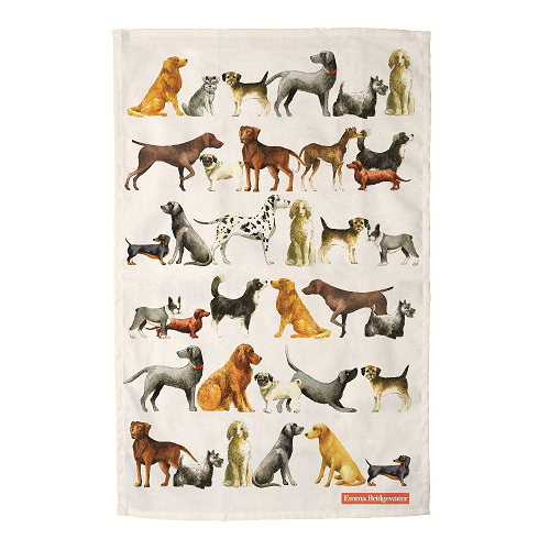 Emma Bridgewater Tea towel Dogs