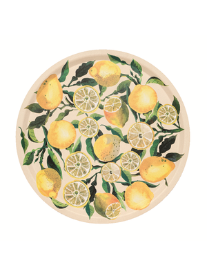 Emma Bridgewater Dienblad berk Lemons rond