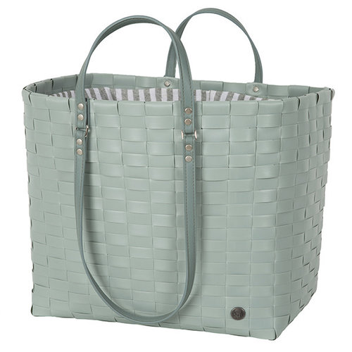 Handed By Shopper Go! Leisure bag L fat strap Greyish Green