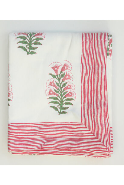 Tischdecke 180x270 Sage roza