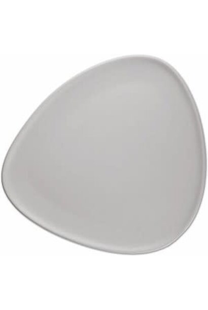 Melamine Diner bord mat grijs