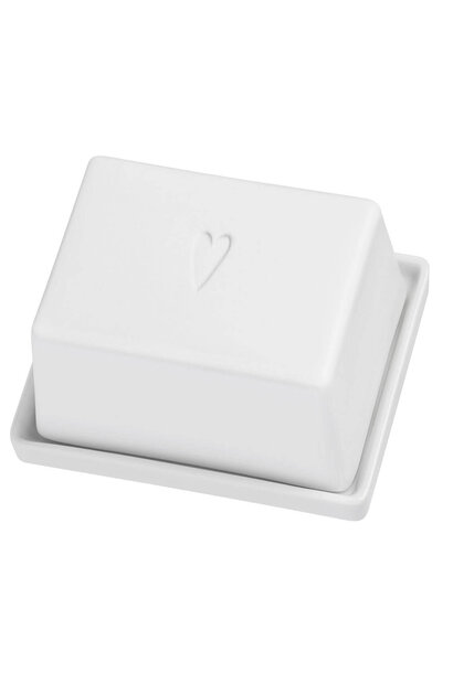 Butter dish 1/4 Heart