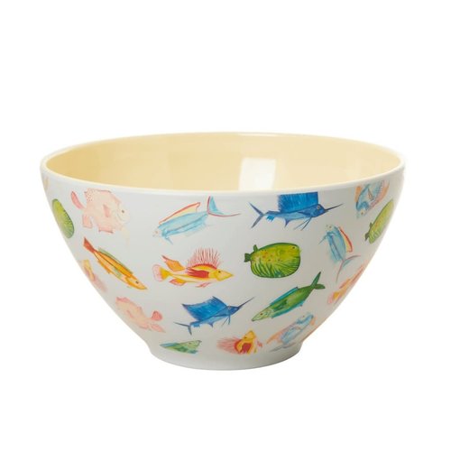 Rice Melamine salade kom Fish Rice Melamine salade kom Fish