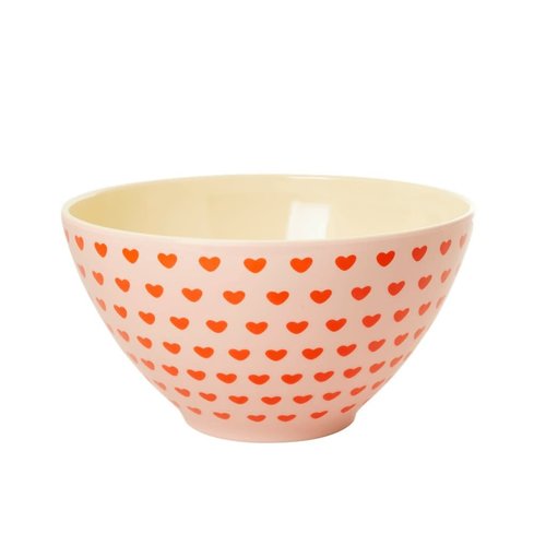 Rice Melamine salade kom Sweetheart Rice Melamine salade kom Sweetheart