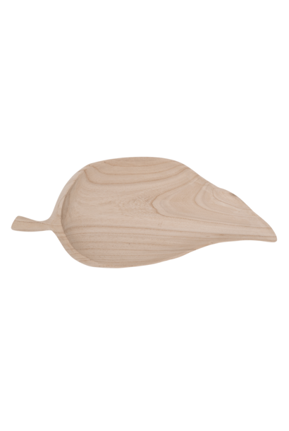 Dienblad hout Leaf