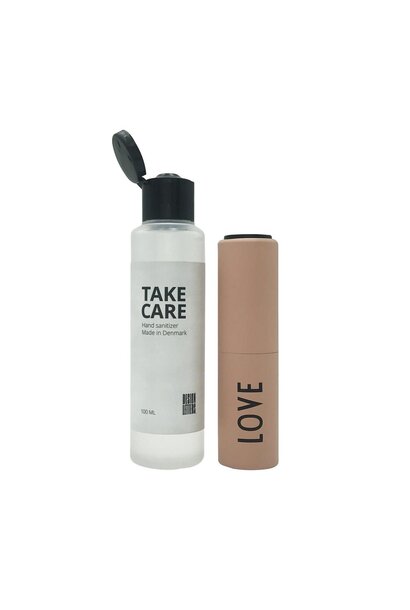 Take Care Händedesinfektionsmittel mit Nachfüllpackung Nude - Love