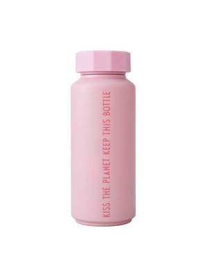 Design Letters Thermosflasche 500ml Tone on tone Pink Kiss