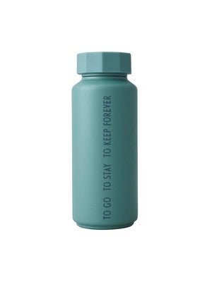 Design Letters Thermos 500ml Tone on tone Green To Go