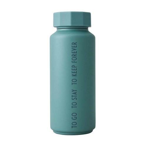 Design Letters Thermosflasche 500ml Tone on tone Green To Go