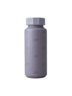 Design Letters Thermosflasche 500ml Tone on tone Purple Love