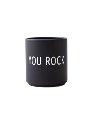 Design Letters Mug Favourite Black You Rock