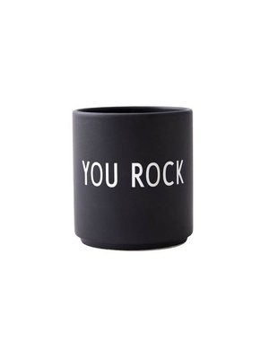 Design Letters Tasse Favourite Black You Rock