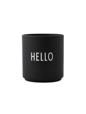 Design Letters Mok Favourite Black Hello