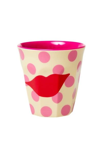 Melamine cup Kiss