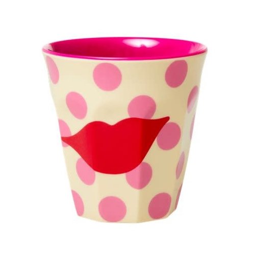 Rice Melamine cup Kiss