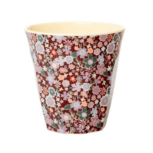 Rice Melamine beker Fall Floral brown Rice Melamine beker Fall Floral brown