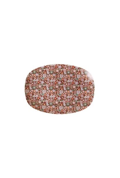Melamin ovale Teller small Fall Floral