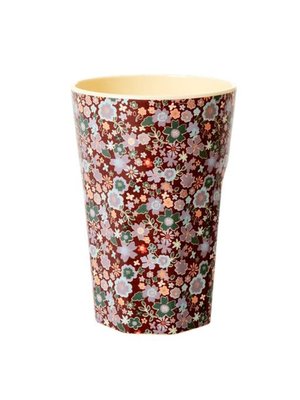 Rice Melamin Tall Tasse Fall Floral