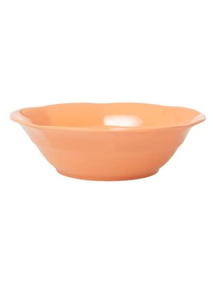 Rice Melamine soup plate Soft apricot