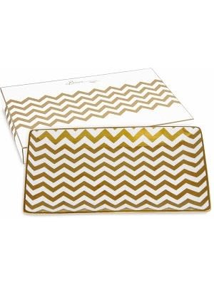 Baci Milano Schale large Gold Zig Zag 24,5x16cm