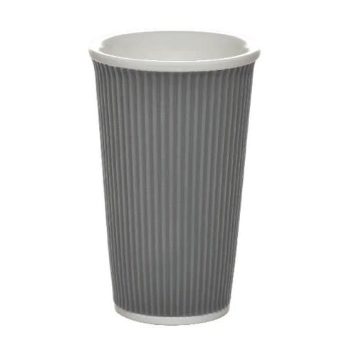 Les Artistes Koffie mok 45cl Donker Grijs Les Artistes Koffie mok 45cl Donker Grijs