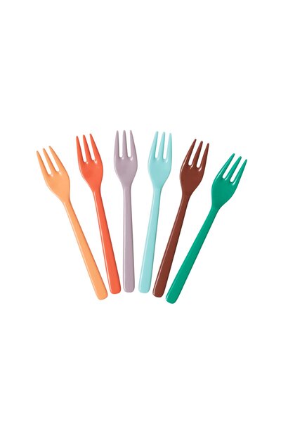 Melamine forks ass Disco Ball set/6