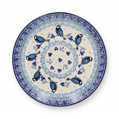 Bunzlau Castle Bord Ø 20cm Blue Bird