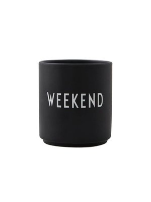 Design Letters Tasse Favourite  Weekend - black