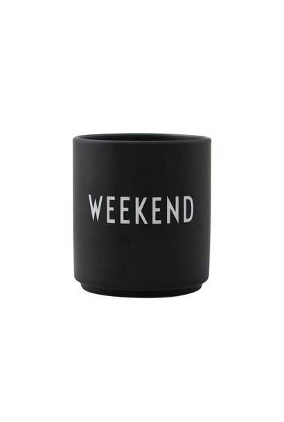 Tasse Favourite  Weekend - black