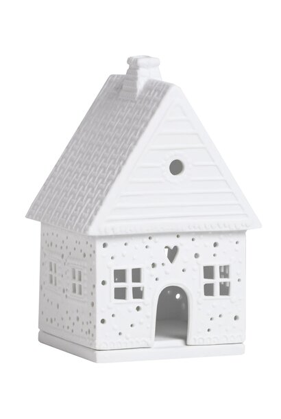 Licht huis Gingerbread huis Sneeuwbal