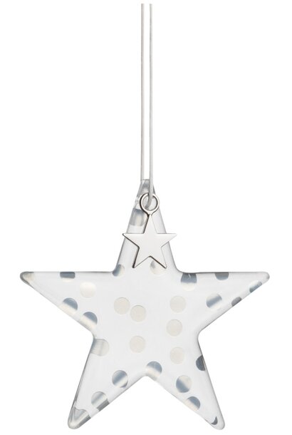 Hanger Ster glas Dots