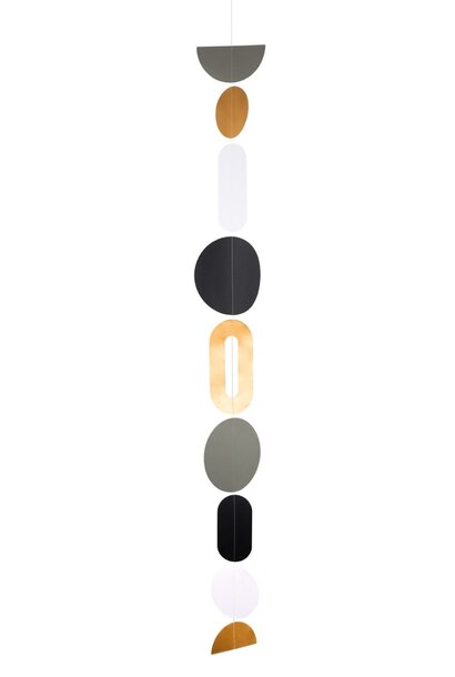 Paper chain Oval and circle l:125cm