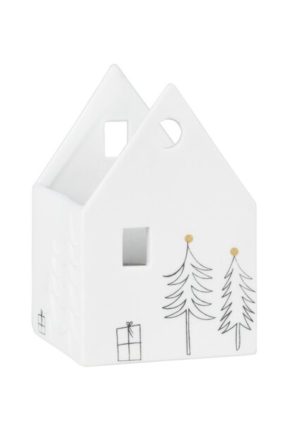 Teelichthalter House of Light - Fir tree