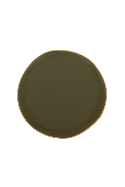 Dessert plate Good Morning Fir Green