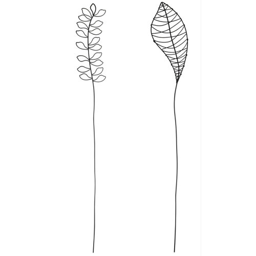 Räder Draad figuur Leaves set/2 Räder Draad figuur Leaves set/2