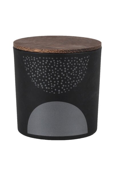 Scented candle large Black
